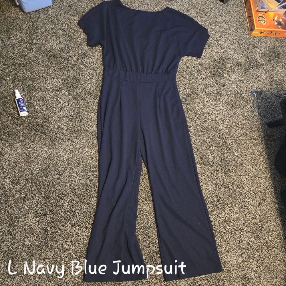 Chic Navy Jumpsuit